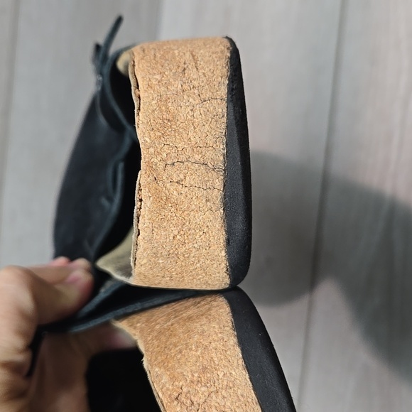 Betula By Birkenstock Women Suede Boston Mule clog shoes sz 40/9 Narrow - Picture 7 of 14